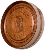 O1-Madary WineCellar-Barrel-Head-Carving    